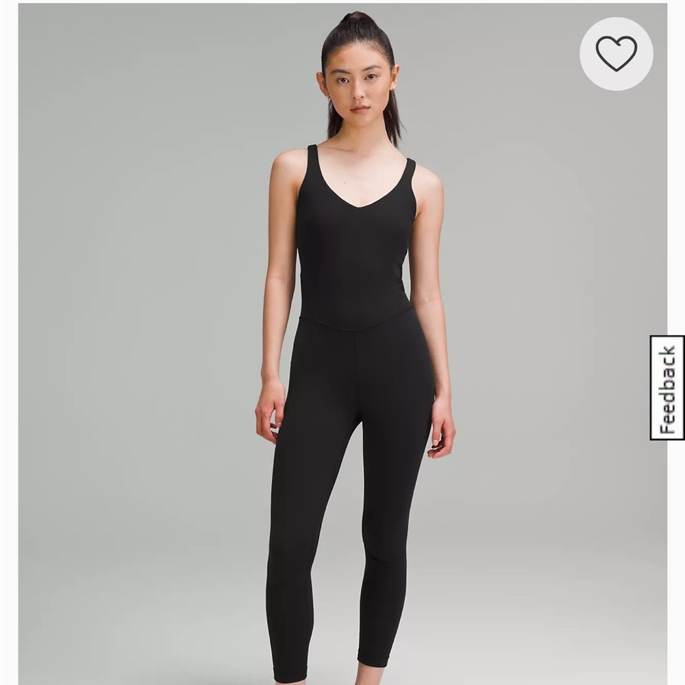 Lululemon Athletica Align Bodysuit 25”, sz 6